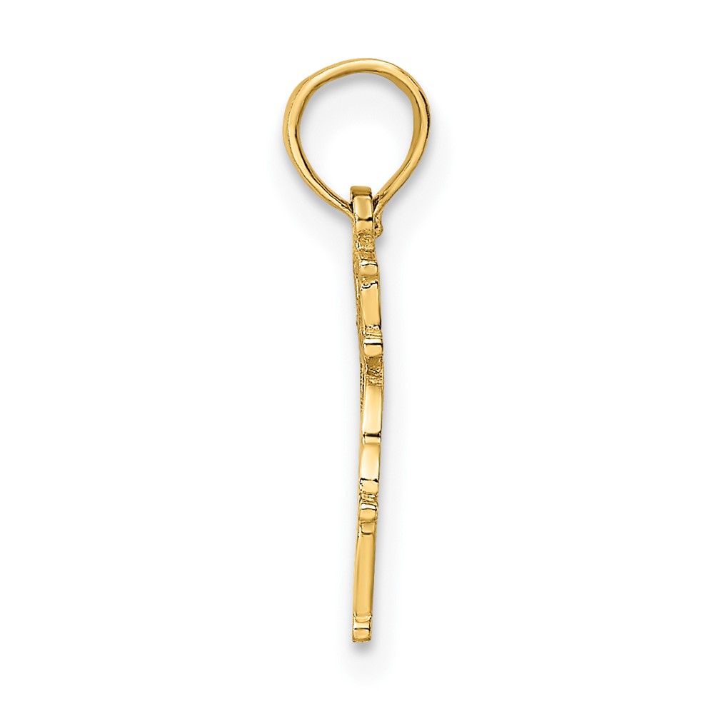 14K I HEART DOLPHINS w/ Dolphin Charm (K7664)