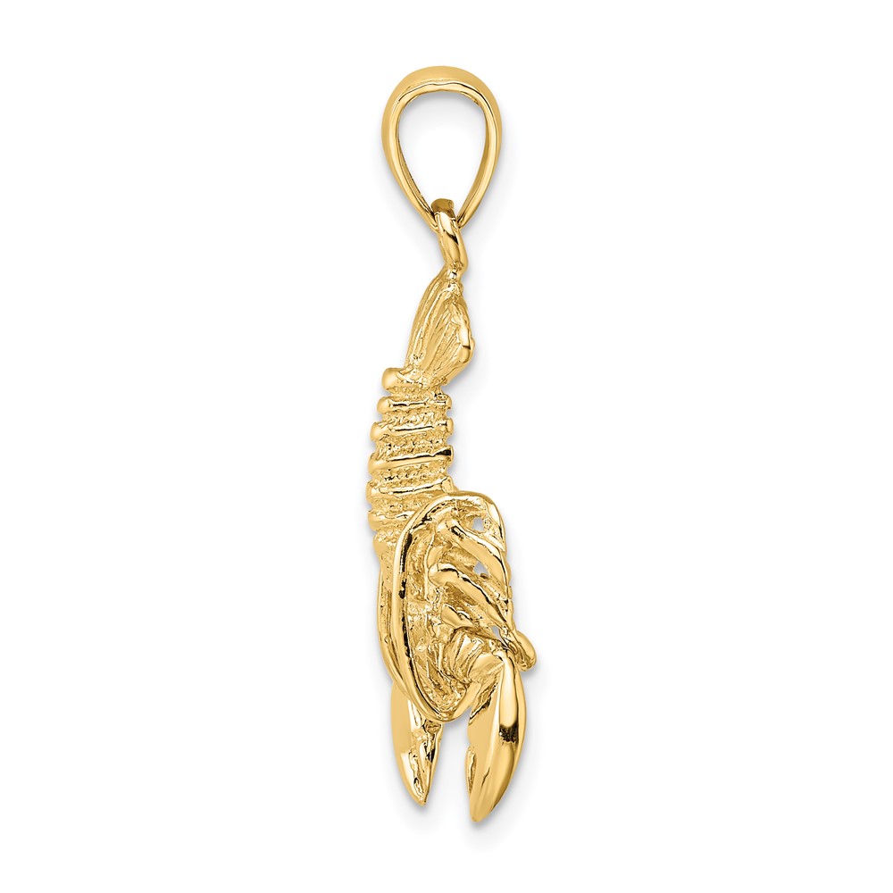 14K Moveable Lobster Charm (K7873)