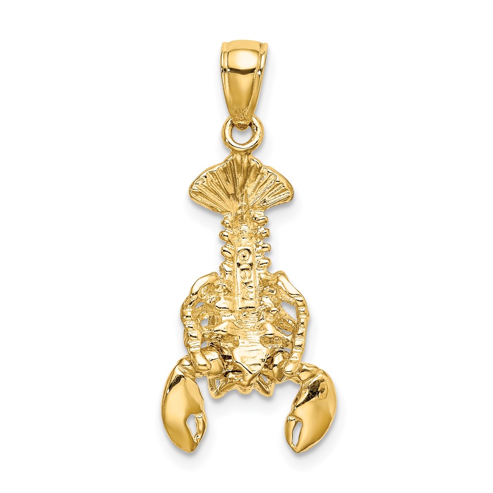 14K Moveable Lobster Charm (K7873)