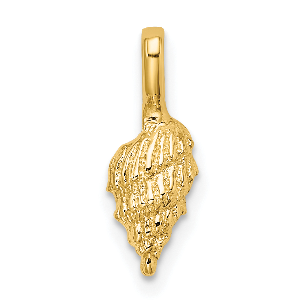 14K Mini Conch Shell Charm (K7934)