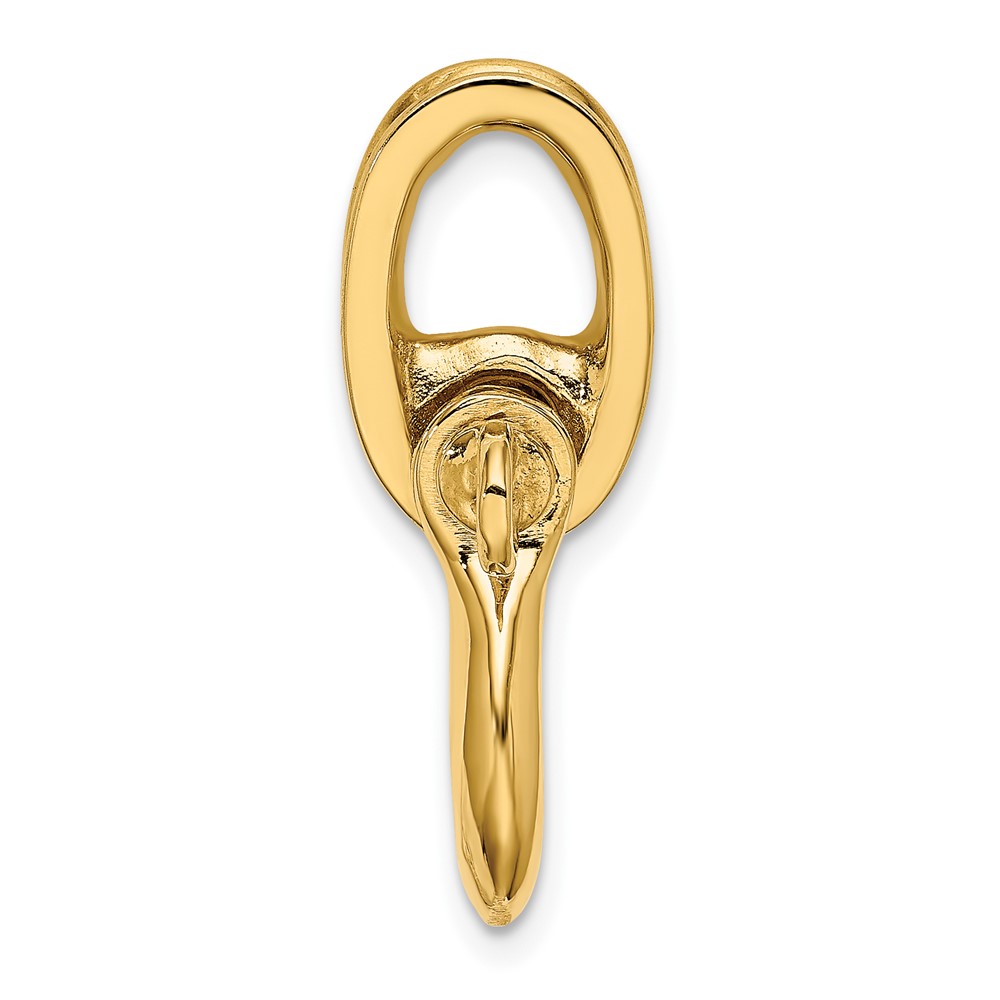 14K 3-D Medium Shackle Charm (K7981)