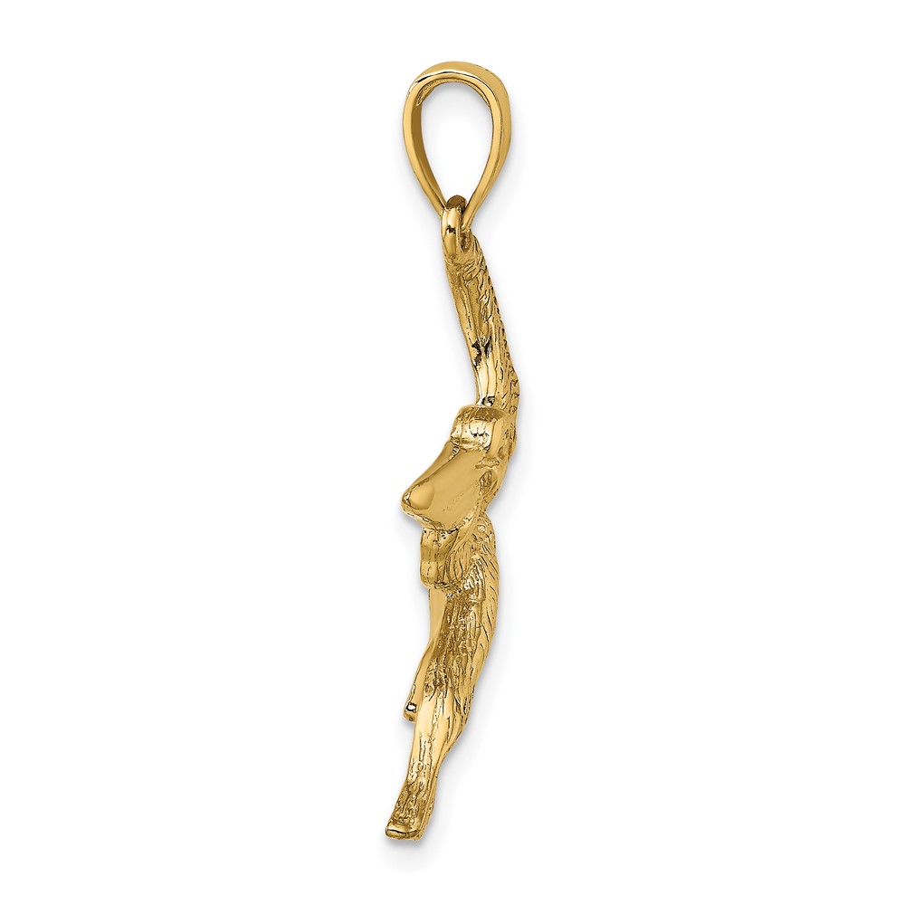 14K Flying Pelican Charm (K8062)