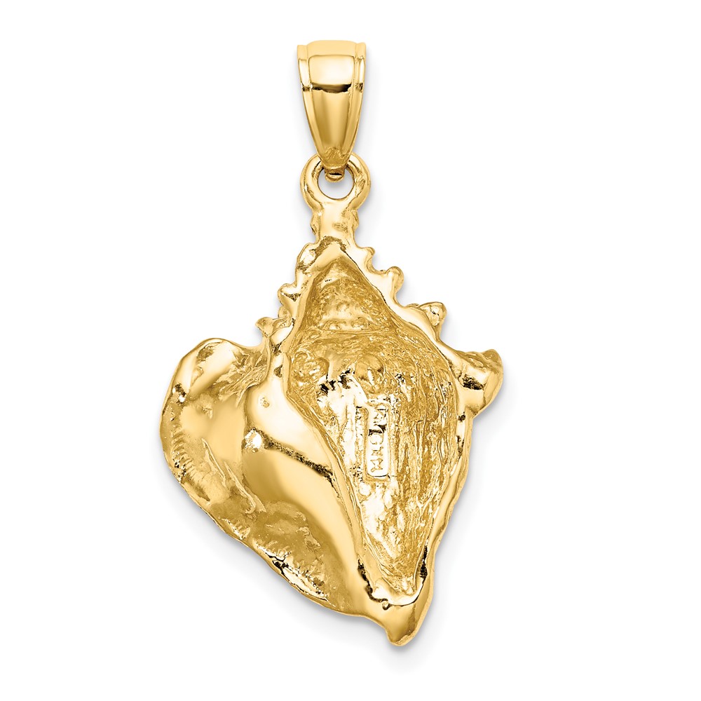 14K Conch Shell Charm (K8129)