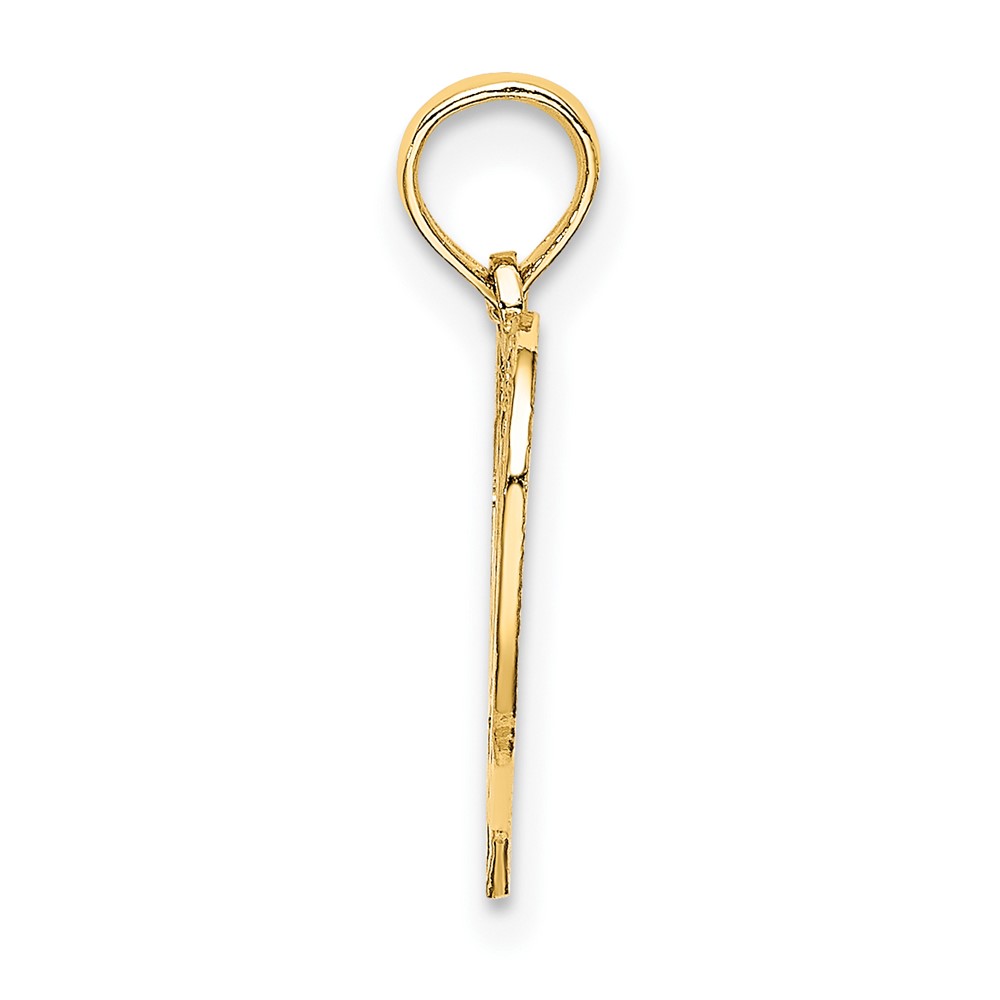 14K 20 In Heart Charm (K8287)