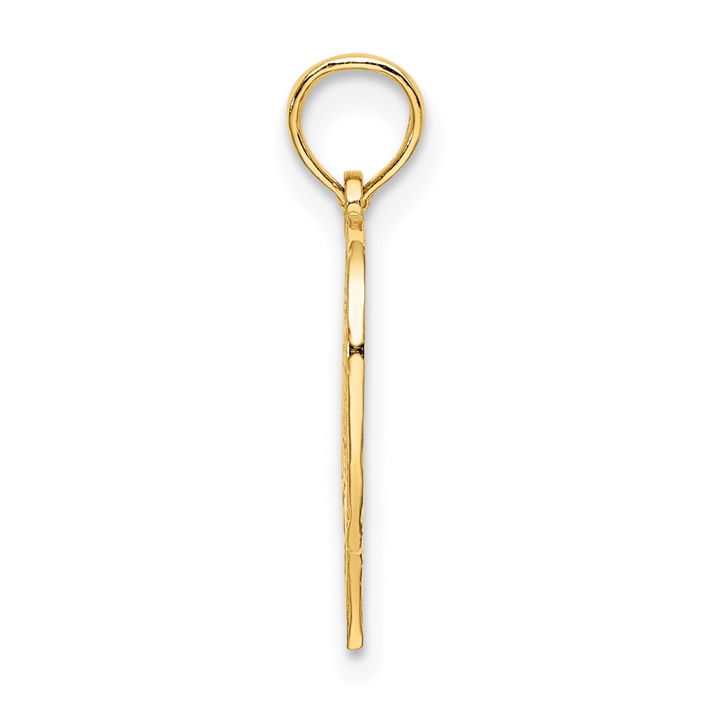 14K 70 In Heart Charm (K8294)