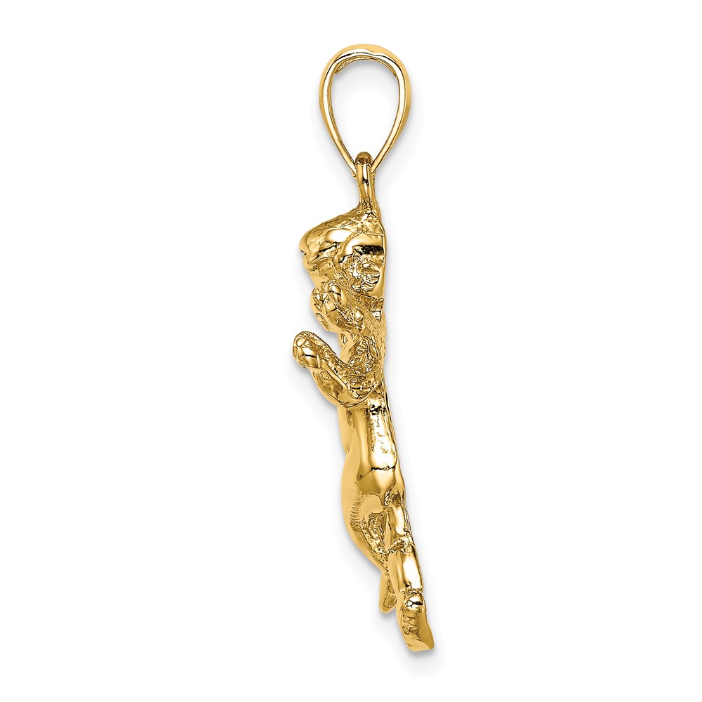 14K Guardian Angel Walking Charm (K8382)