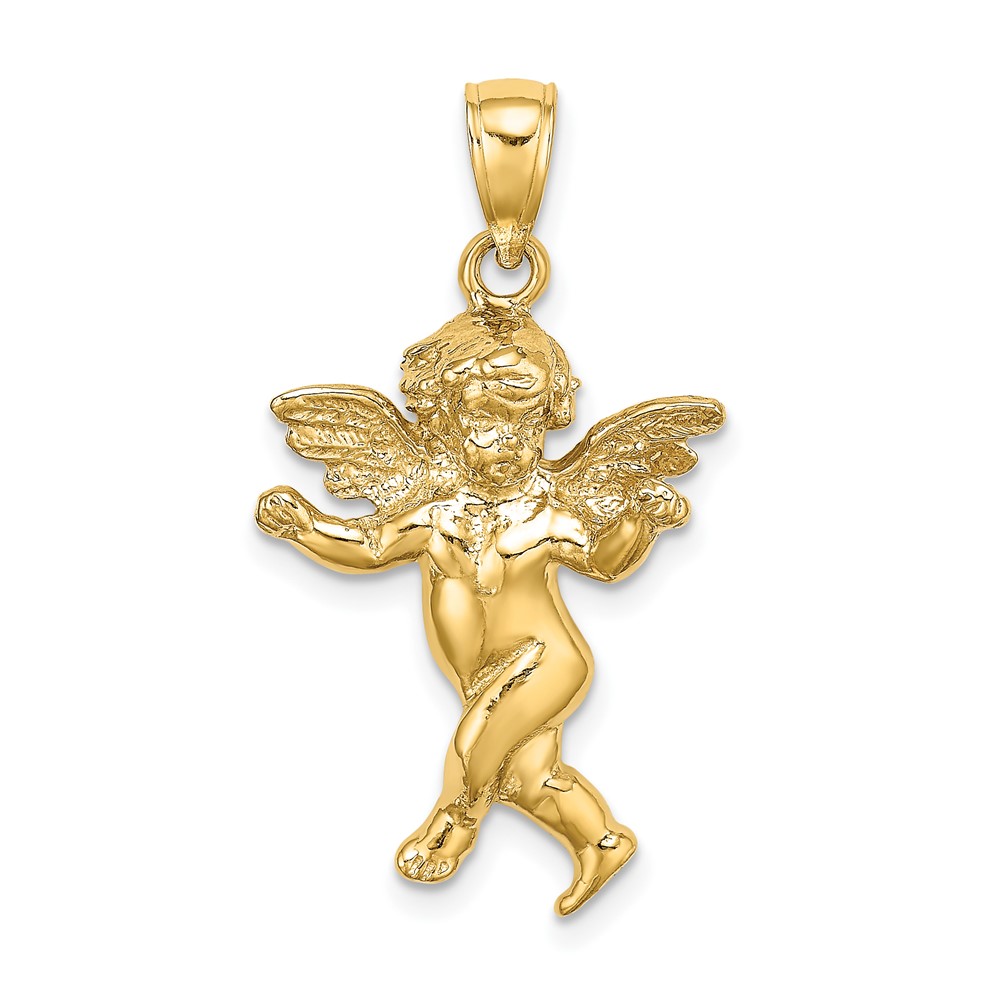 14K Guardian Angel Walking Charm (K8382)
