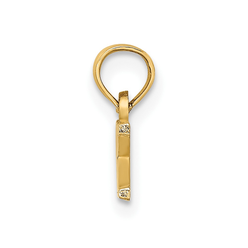 14K Polished OBX Charm (K8670)