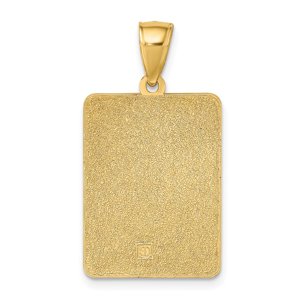 14K Mile Marker 0 / KEY WEST Charm (K8693)