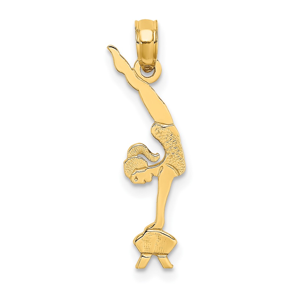 14K Gymnastics Charm (K8731)