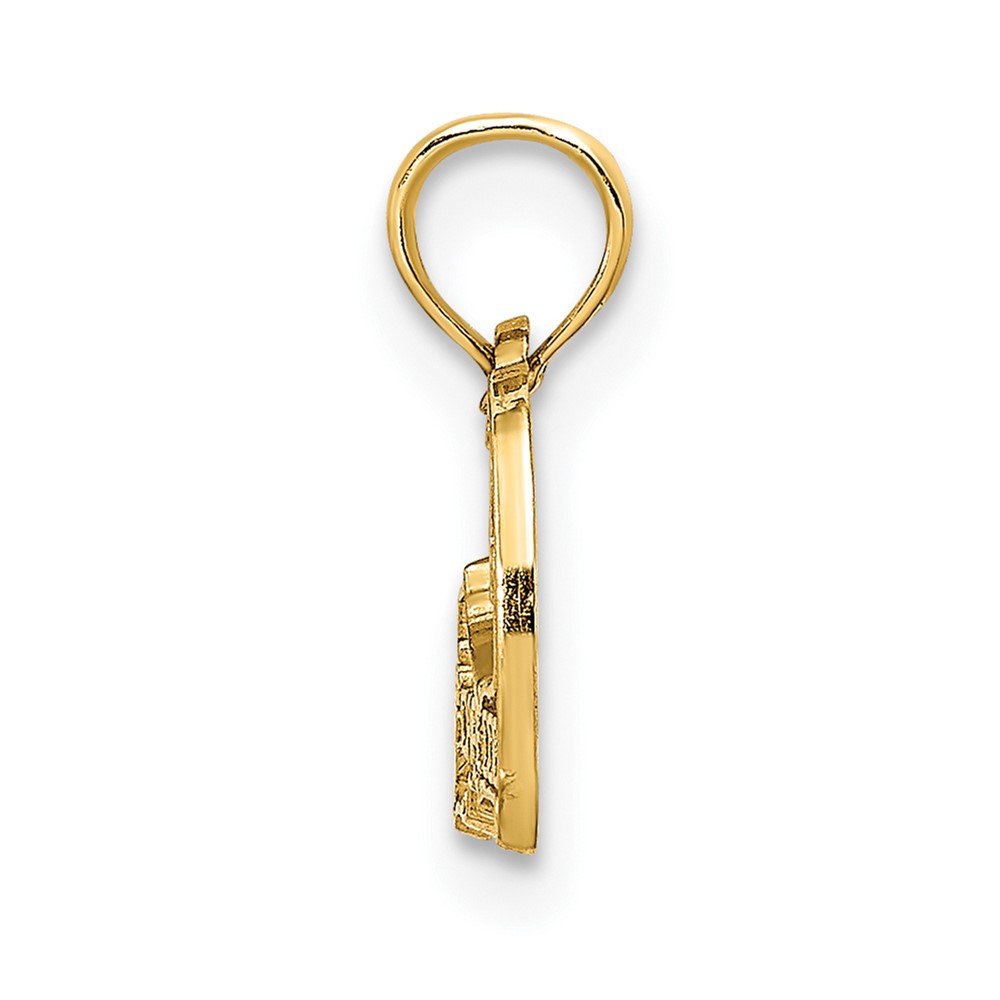 14K CAPE COD Map Charm (K8781)