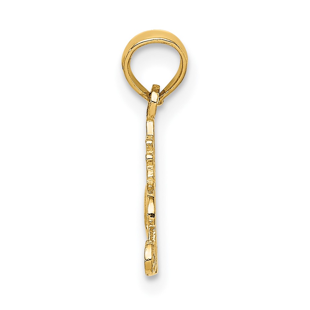 14K #1 PRINCESS Charm (K8883)