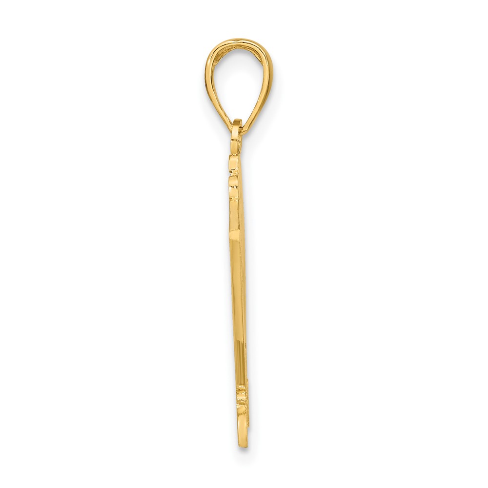 14K LAS VEGAS w/ Playing Cards Charm (K8912)