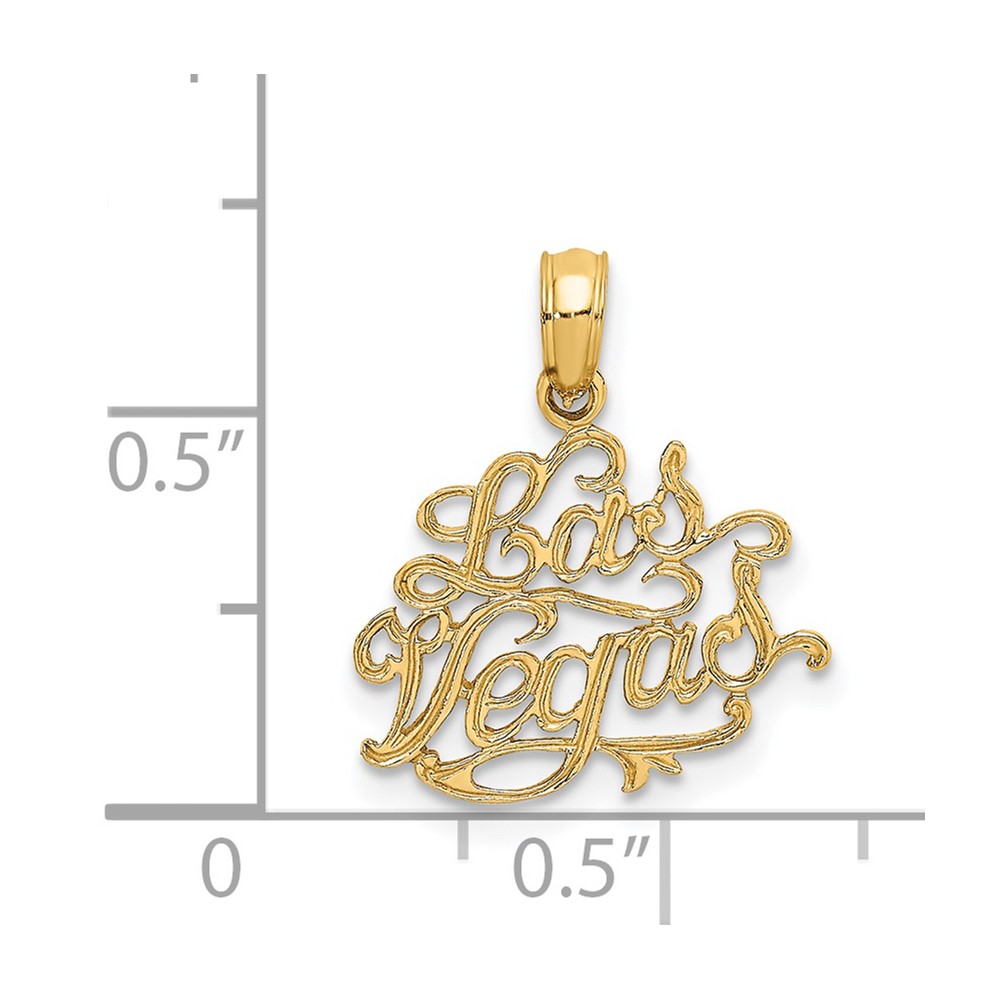 14K LAS VEGAS Charm (K8913)