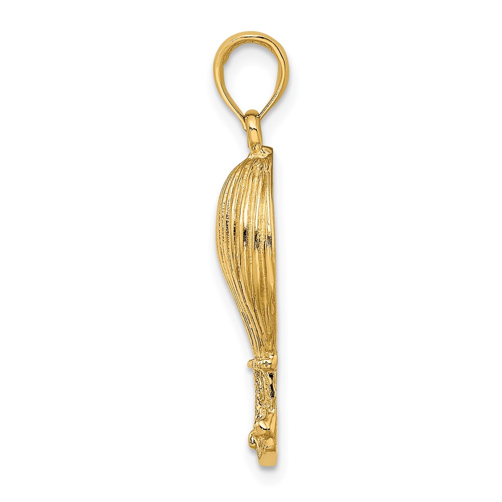 14K Polished Hot Air Ballon Charm (K8914)