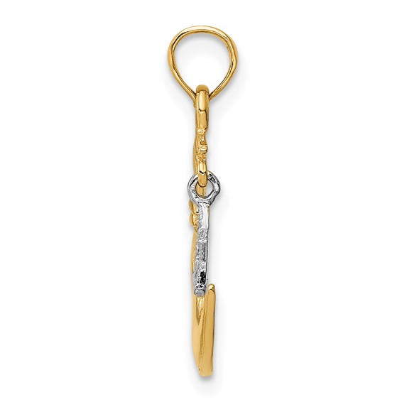 Gold Polished Celestial Pendants