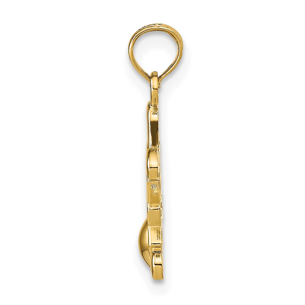 14K Little Boy Pendant (K9566)