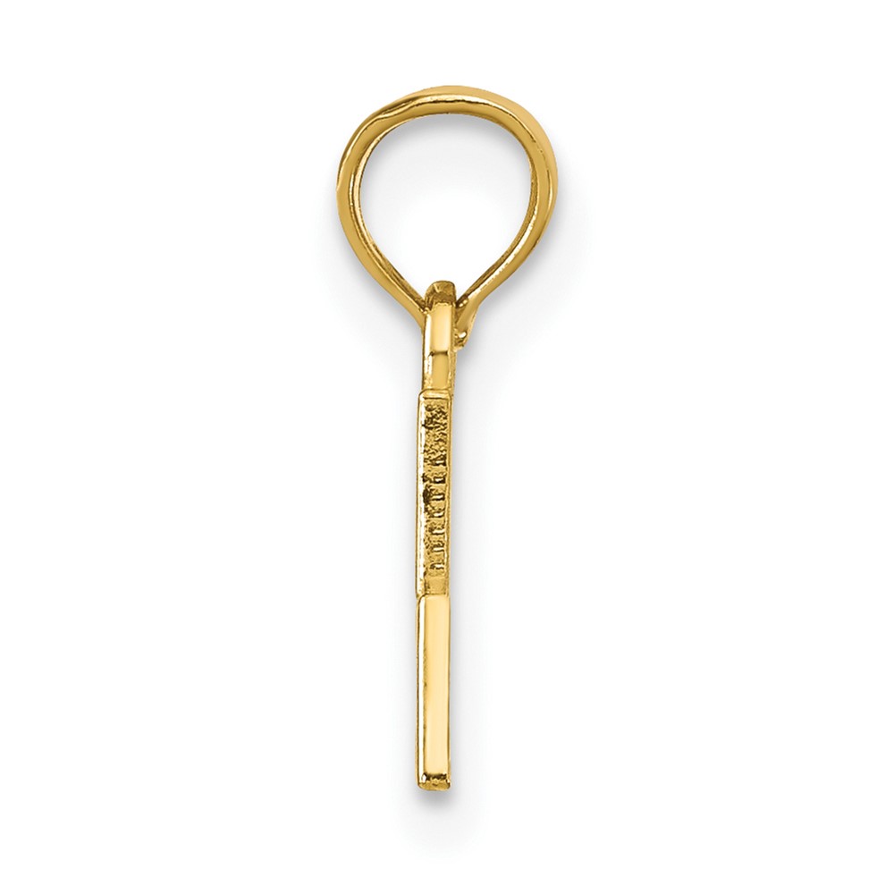 14K Polished #1 MOM Pendant (K9595)