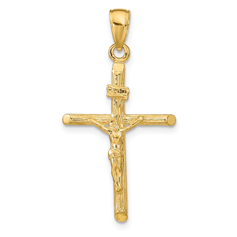 14k Crucifix Pendant (K9606)