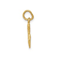 14K Yellow Gold Polished Pineapple Charm view 2