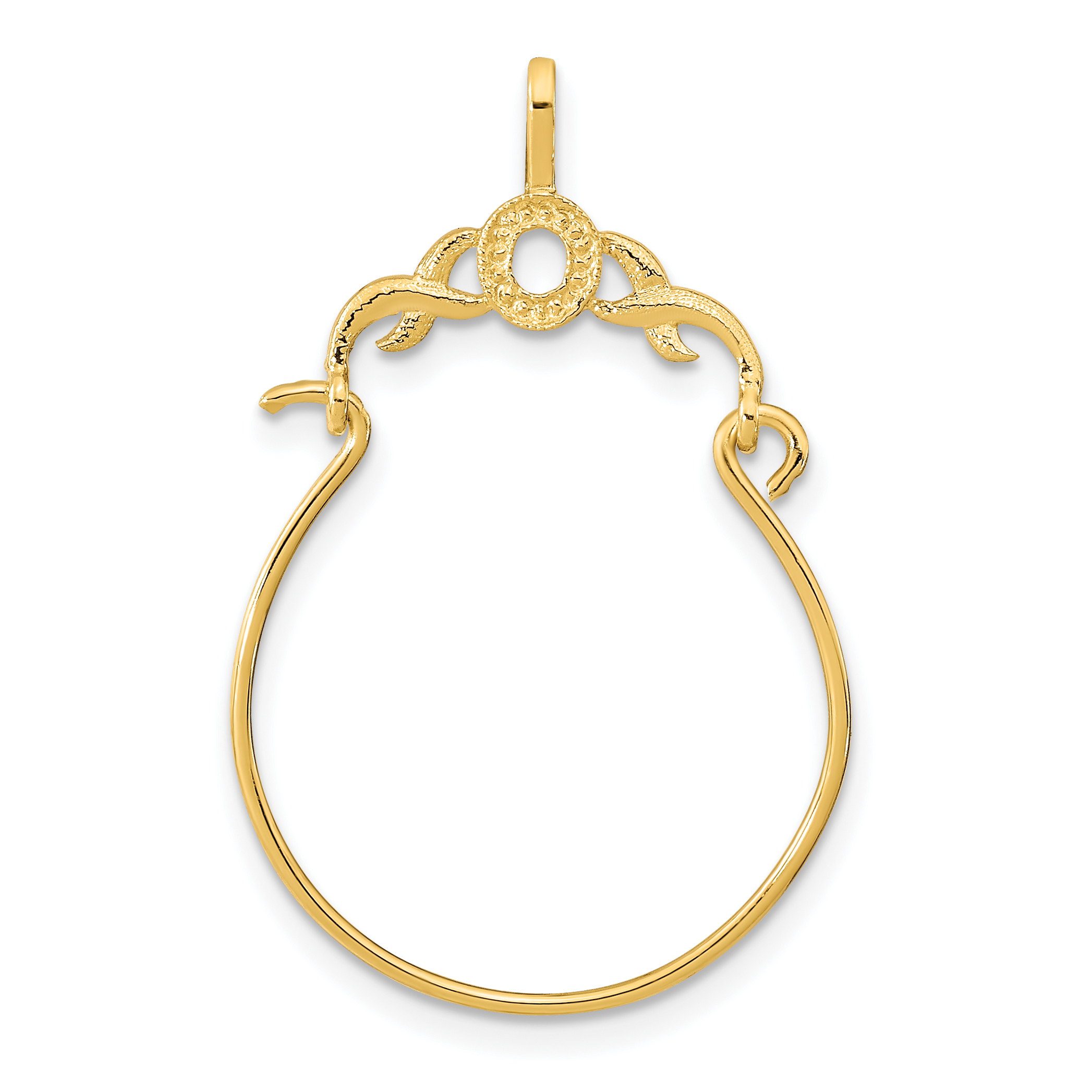14K Charm Holder (K9767)