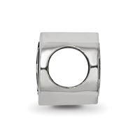 Sterling Silver LogoArt Kappa Alpha Theta Sorority Greek Letters Enameled Oval Bead view 2