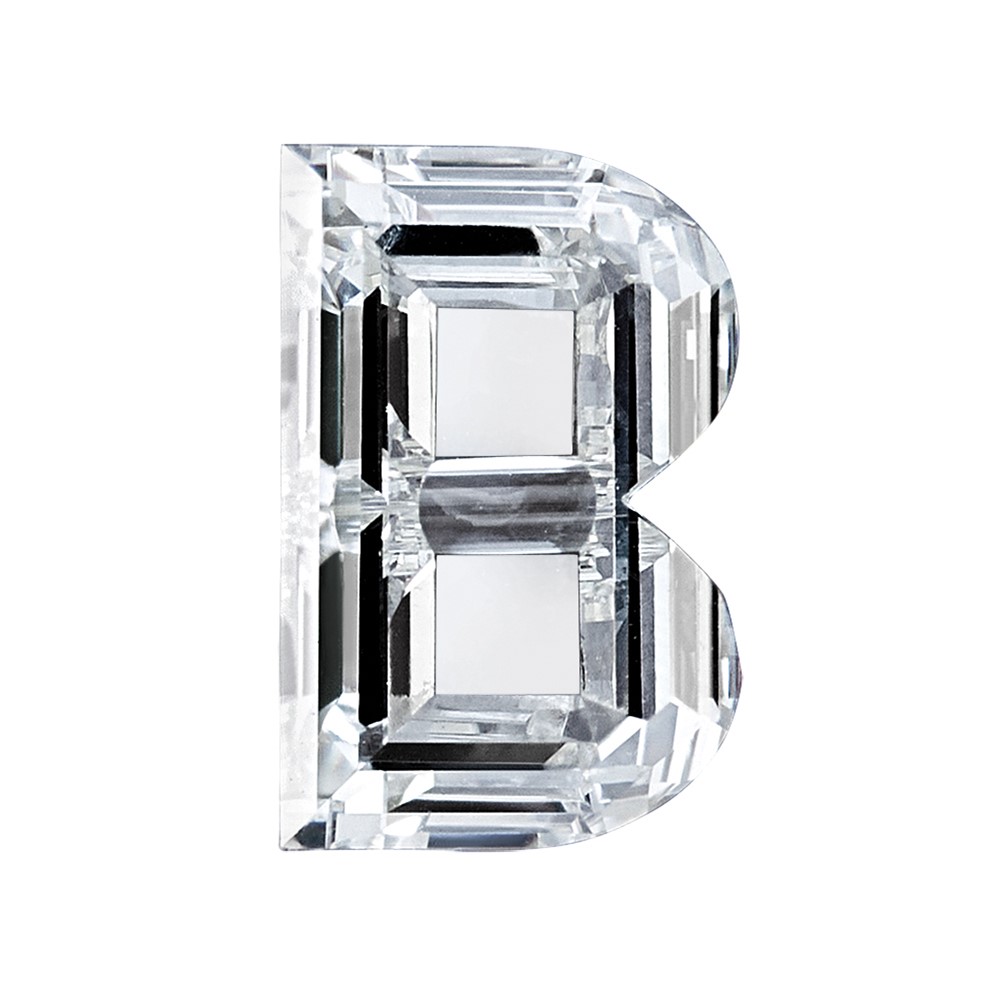 Lab Grown VS+ F+ 2.01ct 7mm Letter B Diamond
