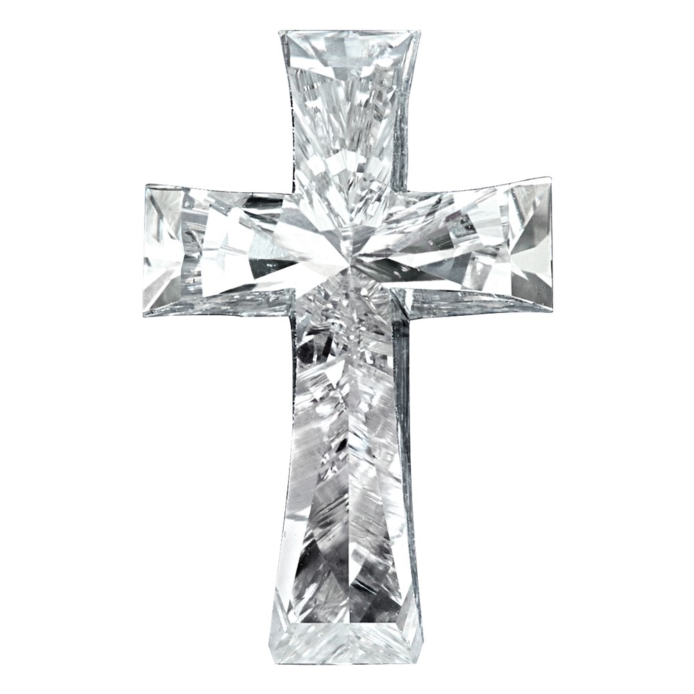 Lab Grown VS+ F+ 2.2ct Cross Diamond