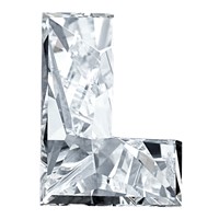 Lab Grown VS+ F+ 1.66ct 7mm Letter L Diamond view 1
