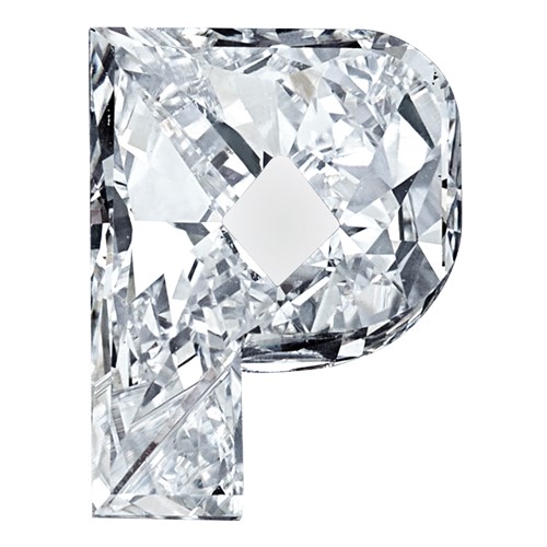 Lab Grown VS+ F+ 2.04ct 7mm Letter P Diamond