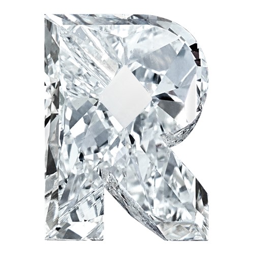 Lab Grown VS+ F+ 2.33ct 7mm Letter R Diamond