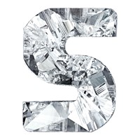 Lab Grown VS+ F+ 1.61ct 9mm Letter S Diamond view 1