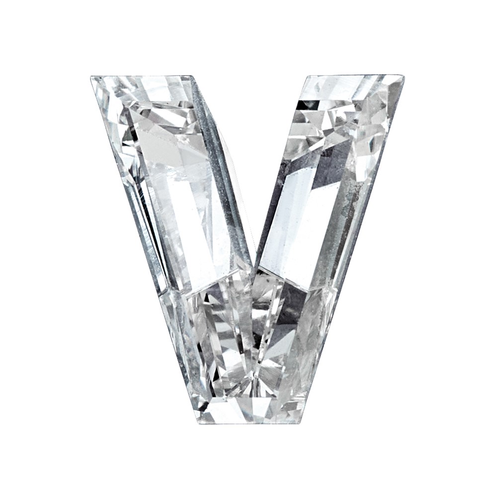 Lab Grown VS+ F+ 1.82ct 7mm Letter V Diamond