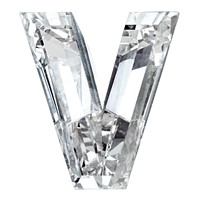 Lab Grown VS+ F+ 1.82ct 7mm Letter V Diamond view 1