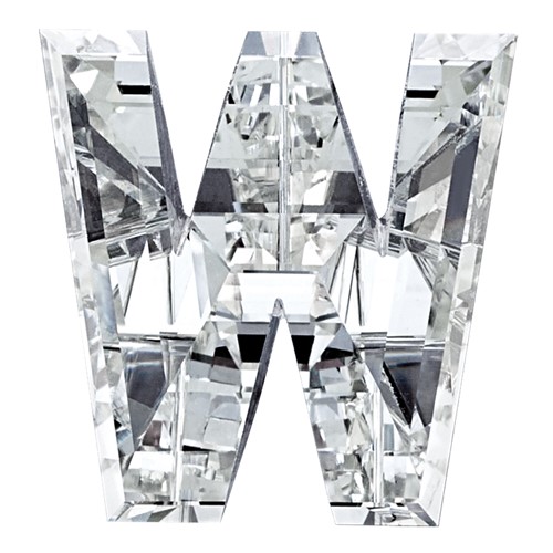 Lab Grown VS+ F+ 2.3ct 9mm Letter W Diamond