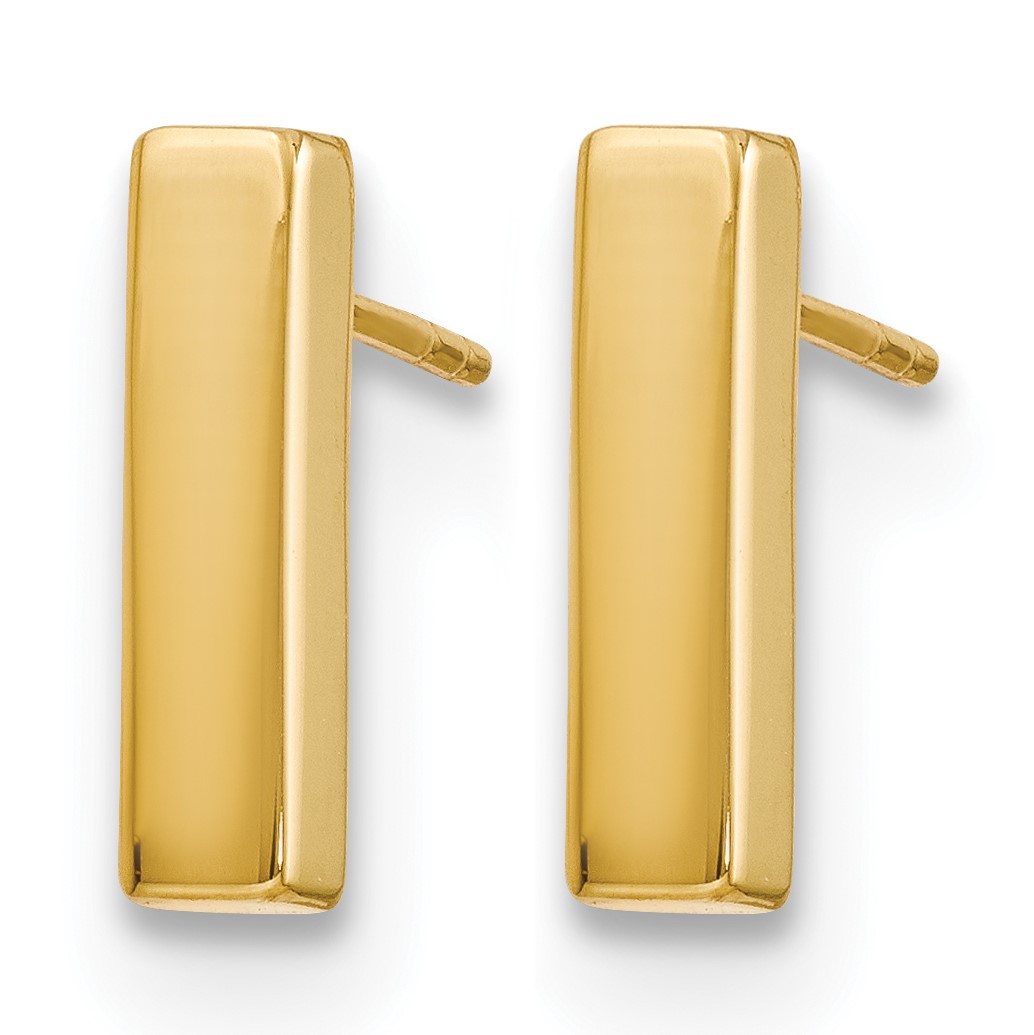 Sleek Dangle Bar Earrings