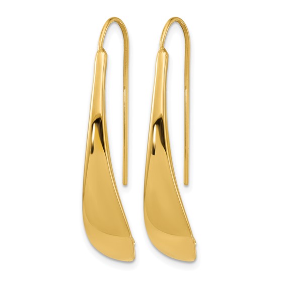 Leslie's 14k Polished Threader Earrings
