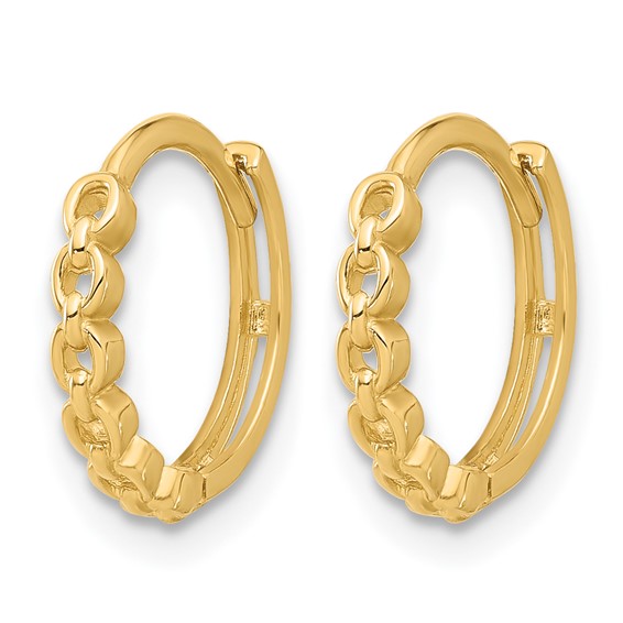 Leslie's Gold Huggie Hoop Earrings