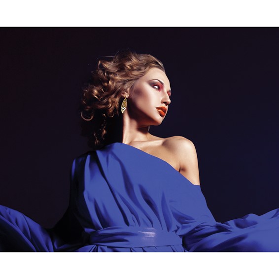 Leslie's 14k Polished D/C Post Dangle Leaf Earrings