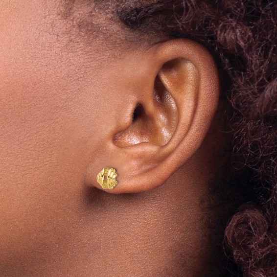 Leslie's 14K Polished Post Earrings