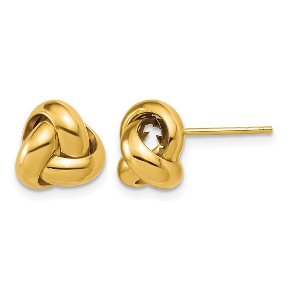 Leslie's 14K Polished Love Knot Post Earrings