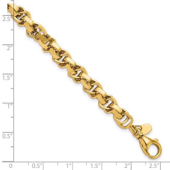Leslie's 14K Polished Link Bracelet