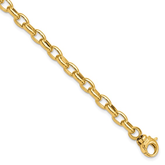 Leslie's 14K Polished Fancy Link Bracelet