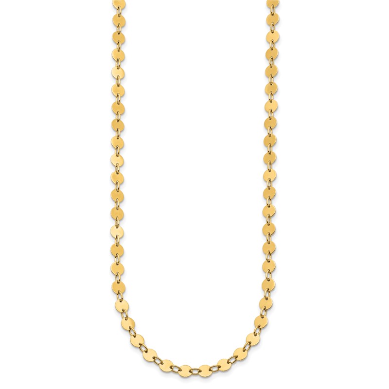 14k Polished Necklace