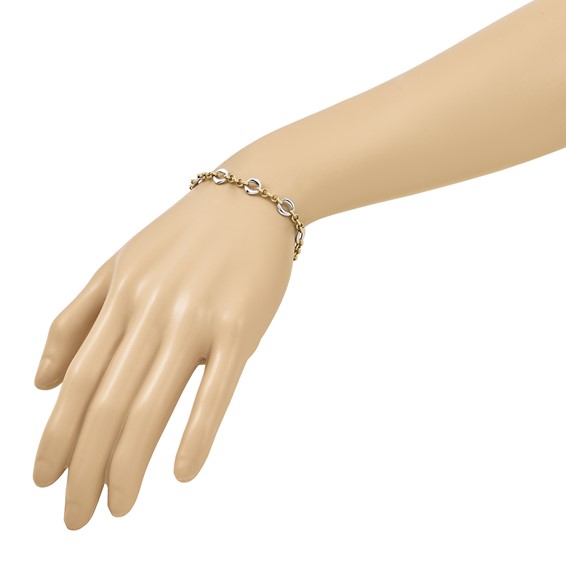Leslie's Gold Link Bracelet