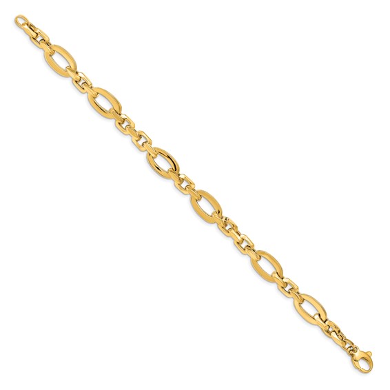 Leslie's 14k Polished Link Bracelet