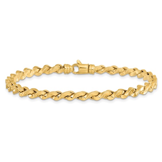 Leslie's 14k Polished Twisted Bracelet