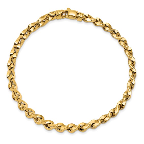 Leslie's 14k Polished Twisted Bracelet