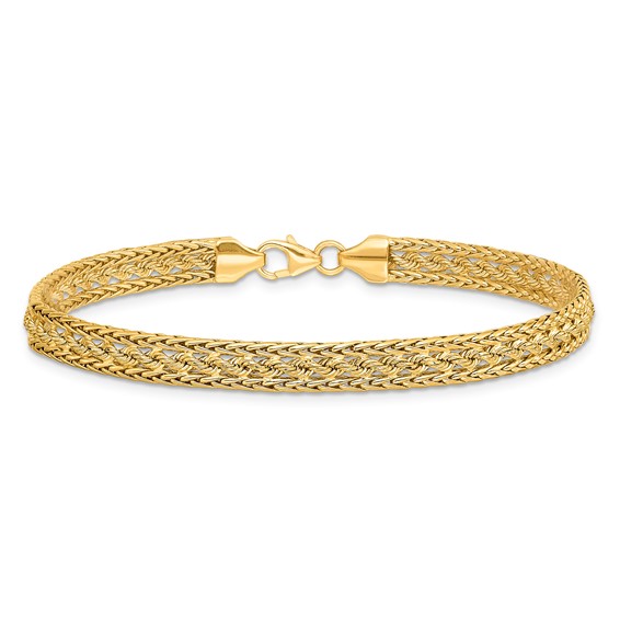 Leslie's 14k Fancy Bracelet
