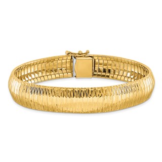 Leslie's 14k Polished Cleopatra Bracelet